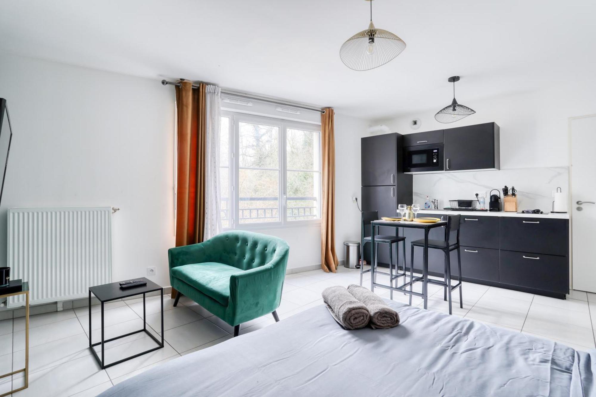 Le Modern Chic - 2 Pers -Disneyland/Val D'Europe A 10 Min Montevrain Exterior photo